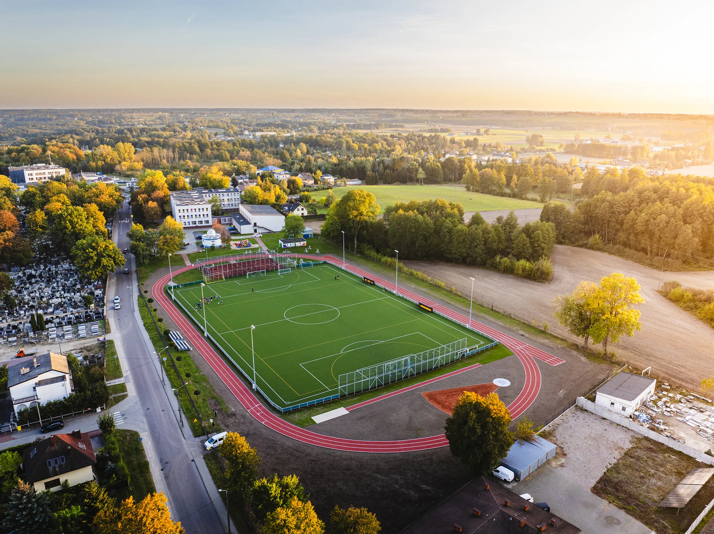 Rypin boisko - Realizacja inwestycji baydo